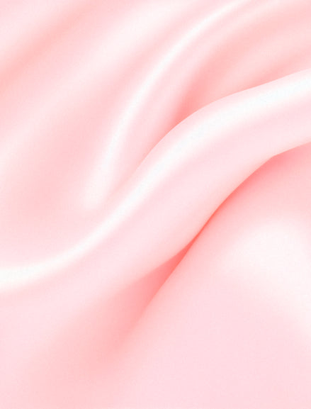 Sunset Pink Silk Scrunchies