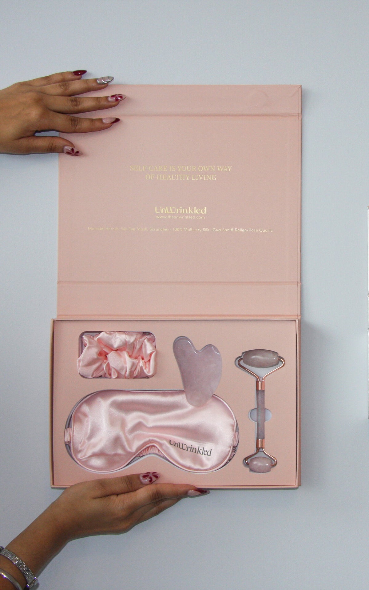 Rose Ritual box open, angled